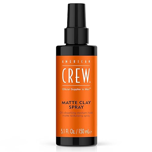 American Crew Matte Clay Spray, Oil-Absorbing, Medium Hold, Hair Care Gift for Him, 5.1 fl oz Beauty & Personal Care AMERICAN CREW