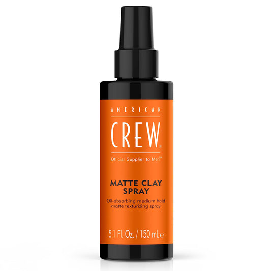 American Crew Matte Clay Spray, Oil-Absorbing, Medium Hold, Hair Care Gift for Him, 5.1 fl oz Beauty & Personal Care AMERICAN CREW