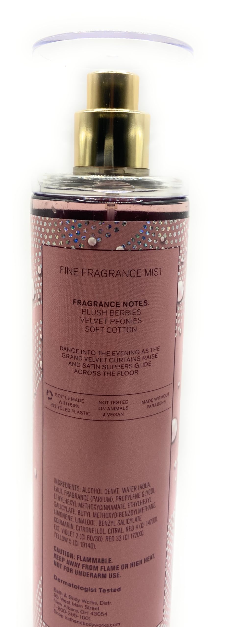 Bath & Body Works Bath and Body Works Pink Suede Fine Fragrance Mist 8 Fluid Ounce Body Spray Beauty & Personal Care Bath & Body Works
