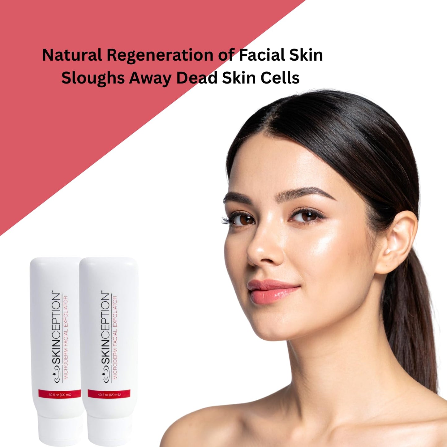 Skinception Microderm Facial Exfoliator - Fruit Enzyme Face Exfoliating Treatment - Gentle Microdermabrasion for Dead Skin Removal, Pore Cleansing Beauty & Personal Care Skinception