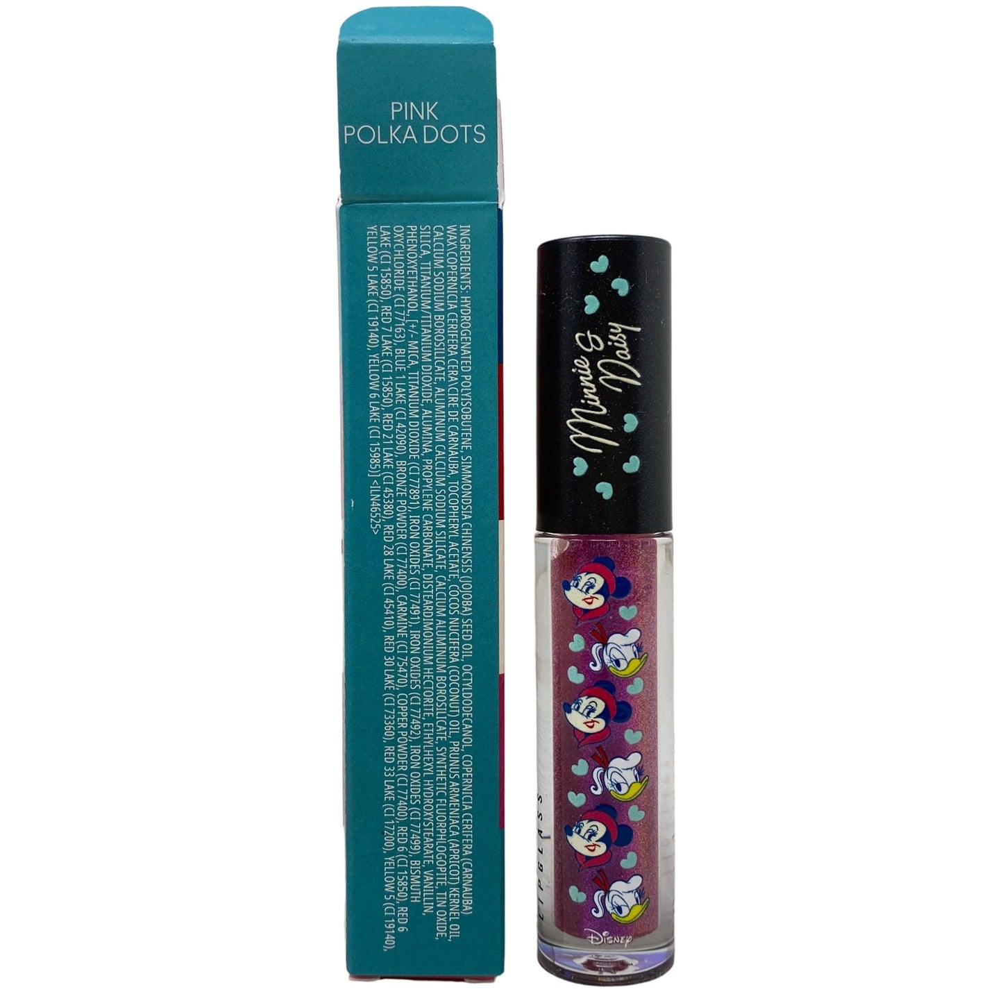 MAC M·A·C Cosmetics Lipglass - Pink Polka Dots (Disney Minnie & Daisy Collection) - 0.1 fl oz / 3.1 mL Beauty & Personal Care MAC
