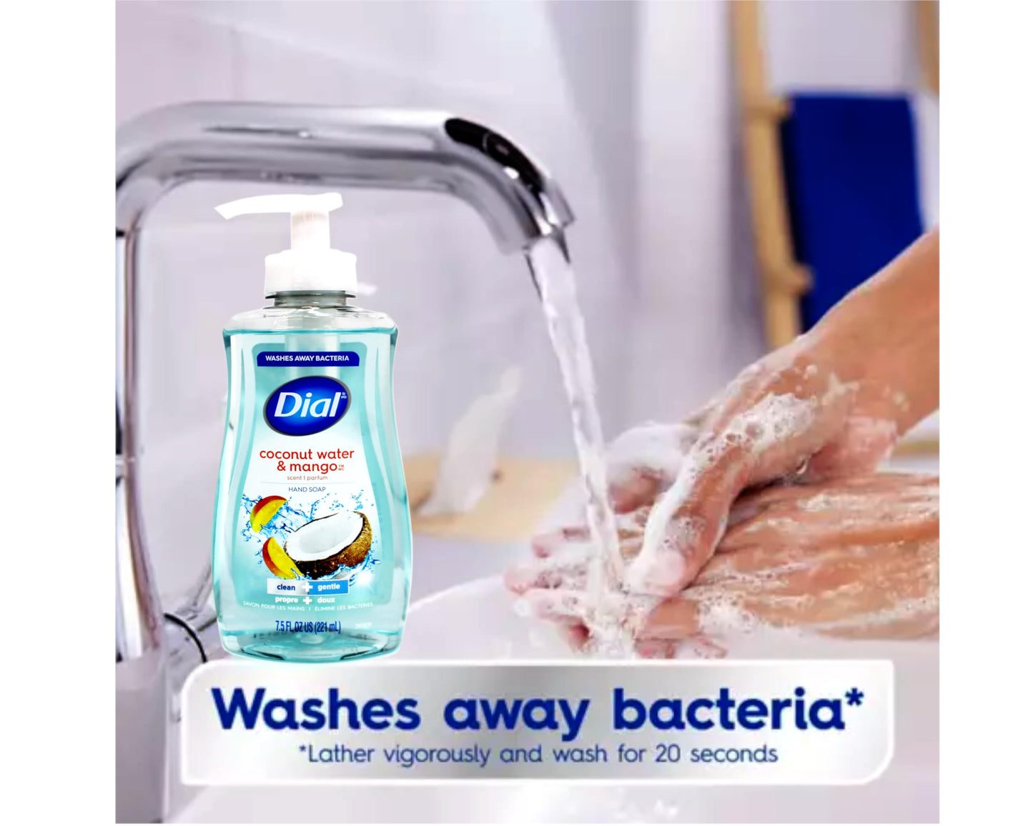 Dial Liquid Hand Soap, Coconut Water & Mango, 7.5 Fluid Ounces - 017000121581 017000121598 Beauty & Personal Care Camera