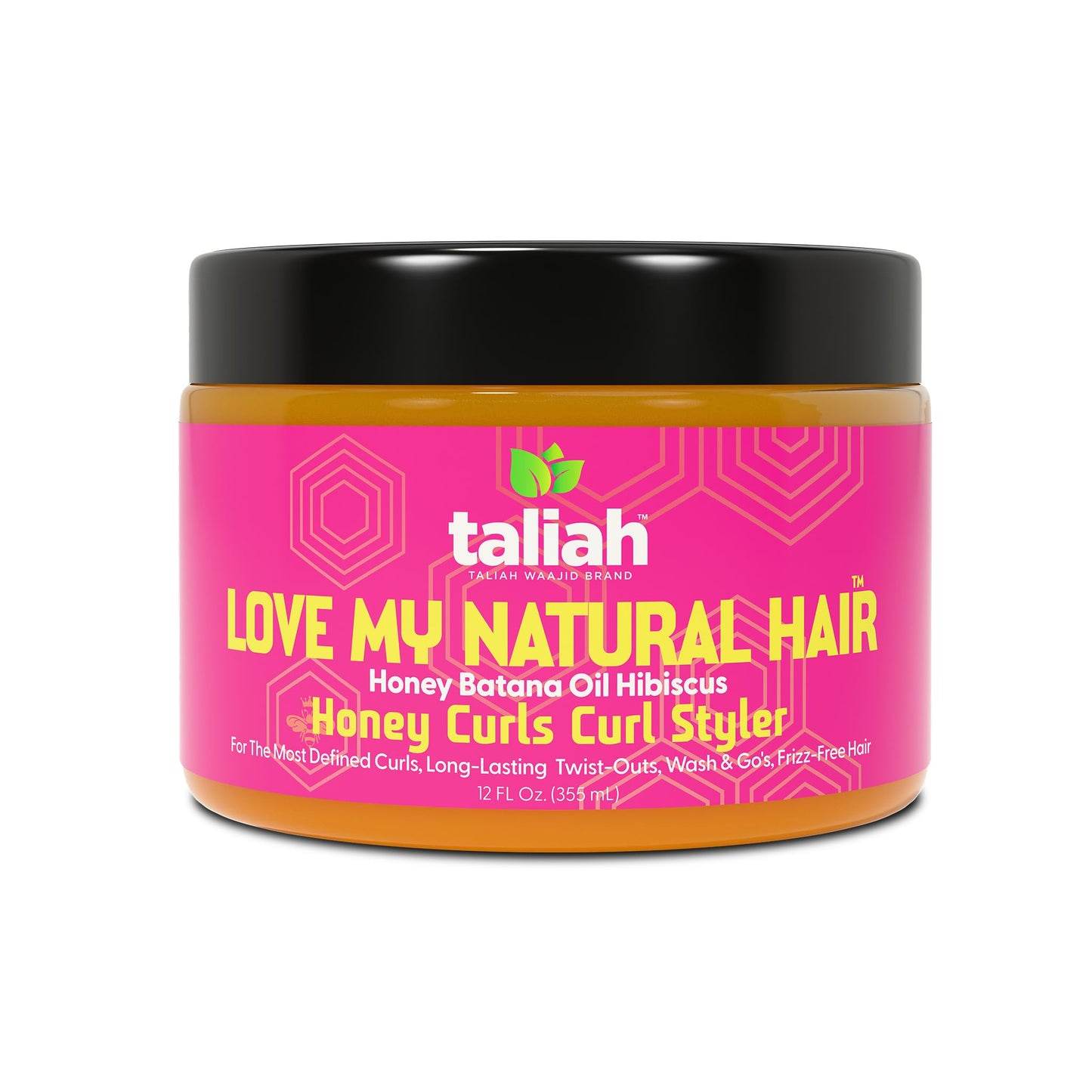 Taliah Waajid Love My Natural Hair Honey Curls Curl Styler 12oz - Curl Defining Cream with Honey - Moisturizing, Frizz-Control Styler for Natural Beauty & Personal Care Taliah Waajid black earth products