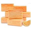 Australian Botanical Soap, 6.6 OZ, Vitamin C and Valencia Orange, Triple Milled Bars made with a Natural Soap Base and Enriched with Organic Shea Beauty & Personal Care Australian Botanical Soap