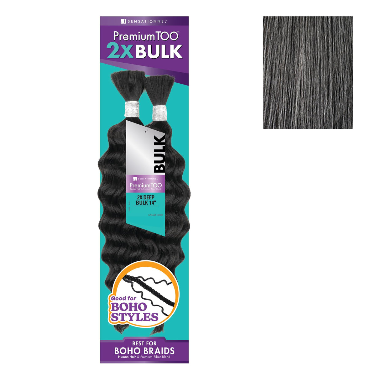 Sensationnel PremiumToo Bulk Weaving-2X Deep,1 Pack 14 inch, M44
