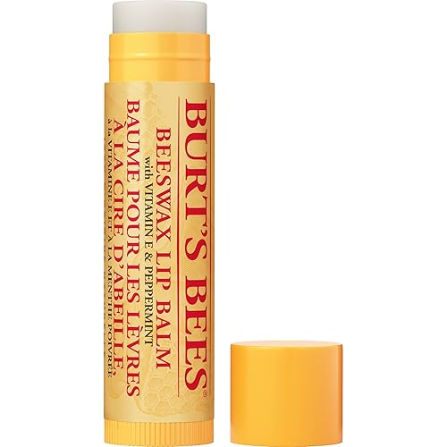 Burt's Bees Beeswax Lip Balm with Vitamin E & Peppermint, 0.15 Oz Beauty & Personal Care Burt's Bees