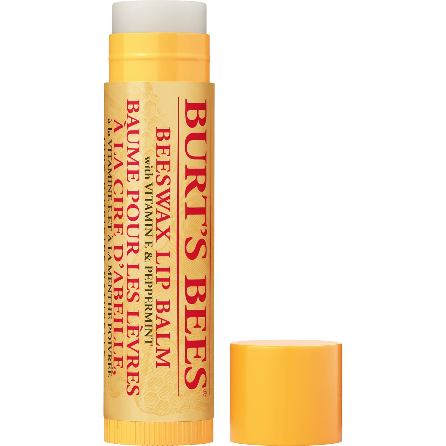 Burt's Bees Beeswax Lip Balm with Vitamin E & Peppermint, 0.15 Oz Beauty & Personal Care Burt's Bees