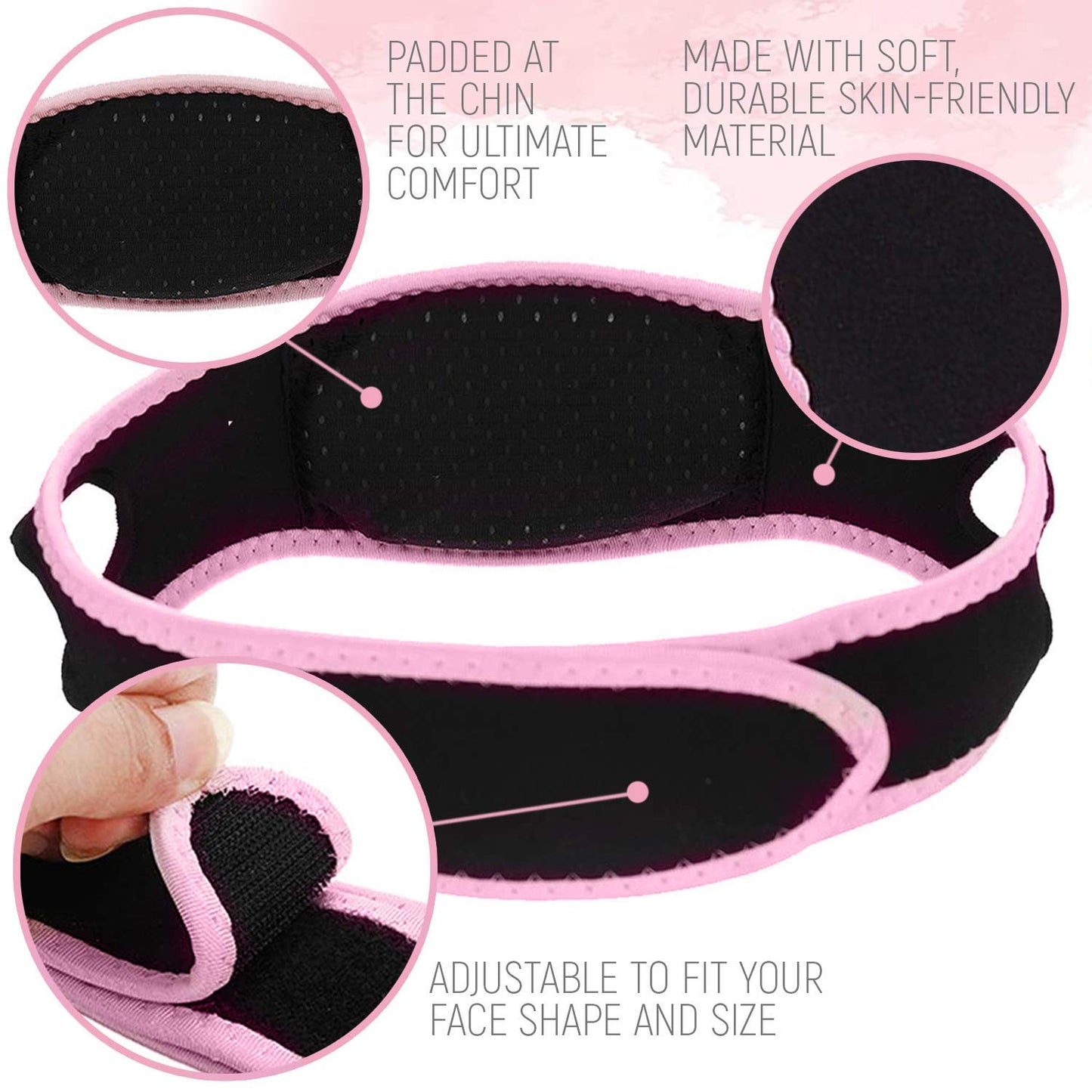 V Line Face Slimming Mask Chin Lifting Belt Sagging Skin Double Chin Reducer Face Lift V Shaped Contour Tightening Strap Reusable Anti-Wrinkle Chin Up Beauty & Personal Care Alayna