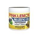 PINK LEMON Braiding Gel Peppermint - Maximum Hold, No Flaking, Long Lasting Hold, High Shine. For Micro, Inter, Dread, Faux, Loc, Twist, Braid, Edge Beauty & Personal Care PINK LEMON