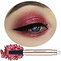 Rose Red Eyeshadow Stick, Cream Smooth Glitter Eyeshadow Pencil Crayon, Hypoallergenic Waterproof Long Lasting Shimmer Eye Shadow Pen Beauty & Personal Care MAY FOLTREN