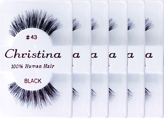 Christina 6packs Eyelashes - #43