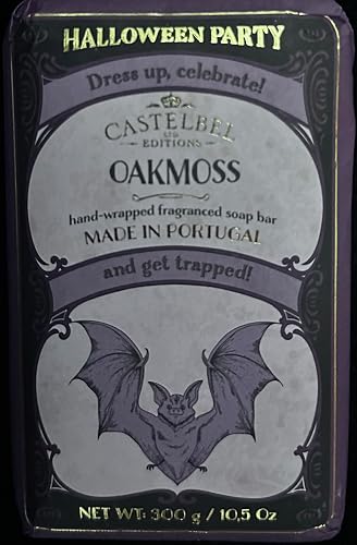 Castelbel Oakmoss Hand-Wrapped Fragrance Soap Bar, 10.5 Oz, Made in Portugal Beauty & Personal Care Castelbel