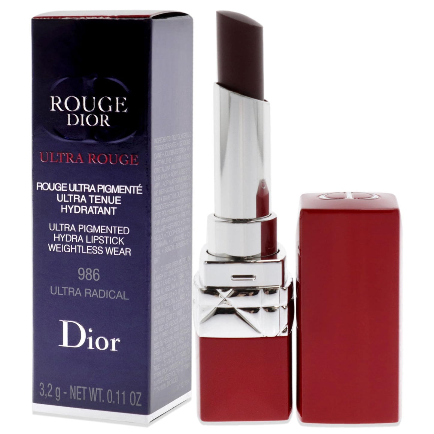 Christian Dior Rouge Dior Ultra Rouge Lipstick - 986 Ultra Radical Women Lipstick 0.11 oz Beauty & Personal Care Dior