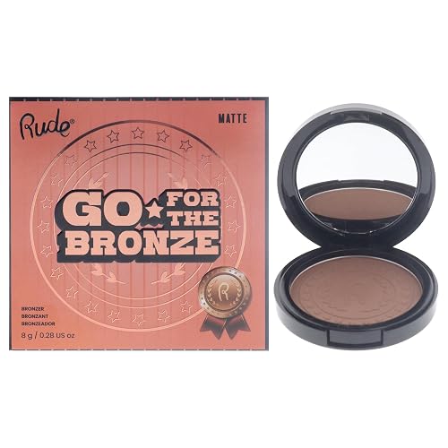 Go for the Bronze - Non Precious Metal by Rude Cosmetics for Women - 0.28 oz Bronzer Beauty & Personal Care RUDE