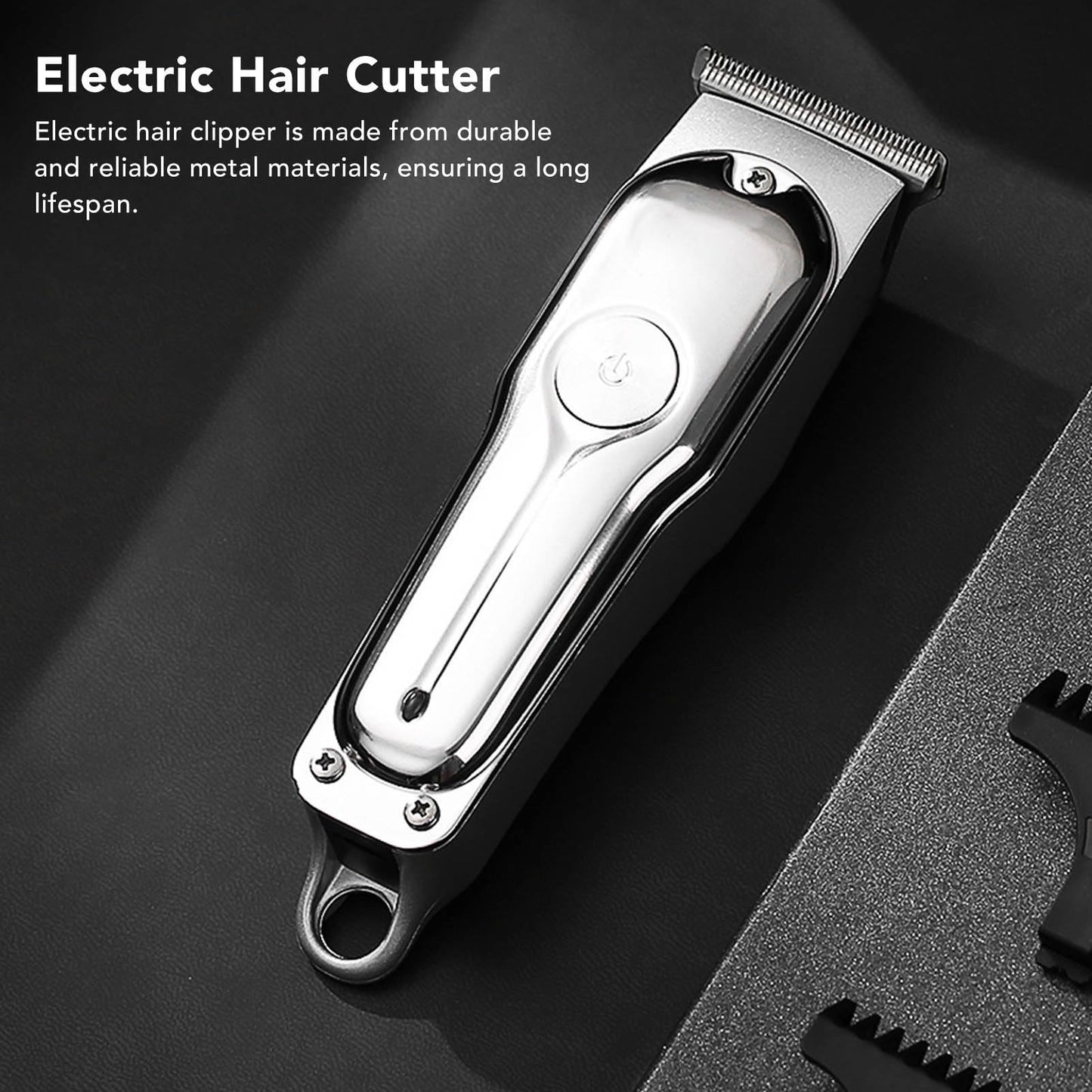 Srliya Electric Hair Clipper Rechargeable Professional Cordless Hair Cutting Trimmer with 3 Guide Combs Beauty and Personal Care Srliya
