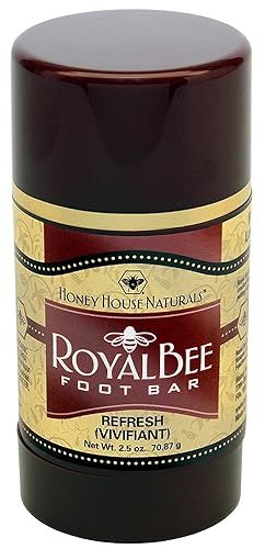Honey House Naturals Royal Bee Foot Bar, Refresh Beauty & Personal Care Honey House Naturals