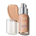 Revlon Illuminance Skin-Caring Liquid Foundation, Hyaluronic Acid, Hydrating and Nourishing Formula with Medium Coverage, 309 Toasted Beige, 1 fl oz Beauty & Personal Care REVLON