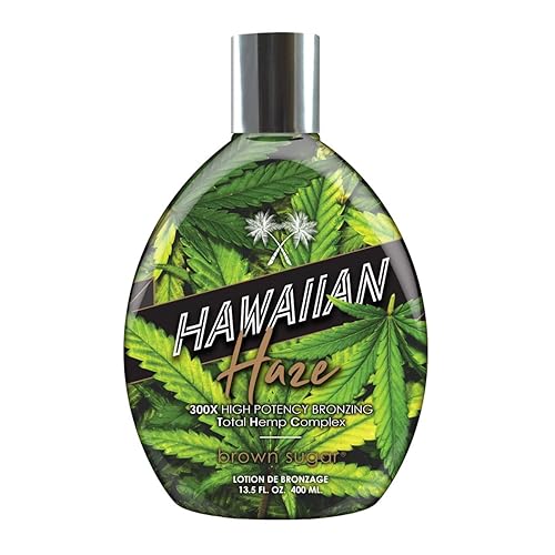 Hawaiian Haze 300 X Bronzer Tanning Lotion 13.5 oz. Beauty & Personal Care Brown Sugar