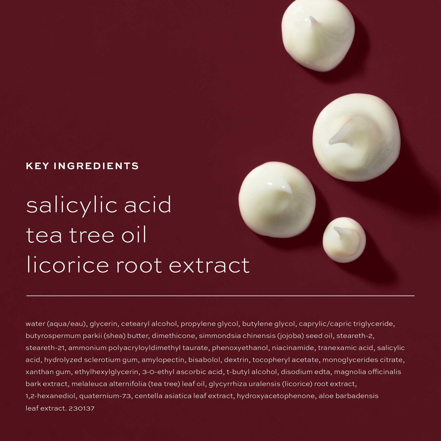 ITK Skincare Salicylic Acid Acne Spot Treatment for Face, Back & Body - Fast Active Acne Relief - Pimple Cream for Acne Prone Skin - Clear Blemishes Beauty & Personal Care ITK