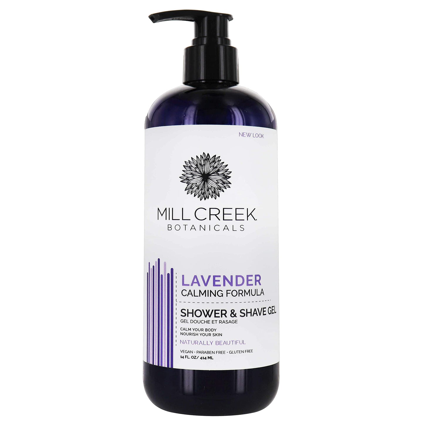Mill Creek Lavender 2-In-1 Shower & Shave Gel, Parabens Free, 14 Fluid Ounces (Pack Of 3) Beauty & Personal Care Mill Creek