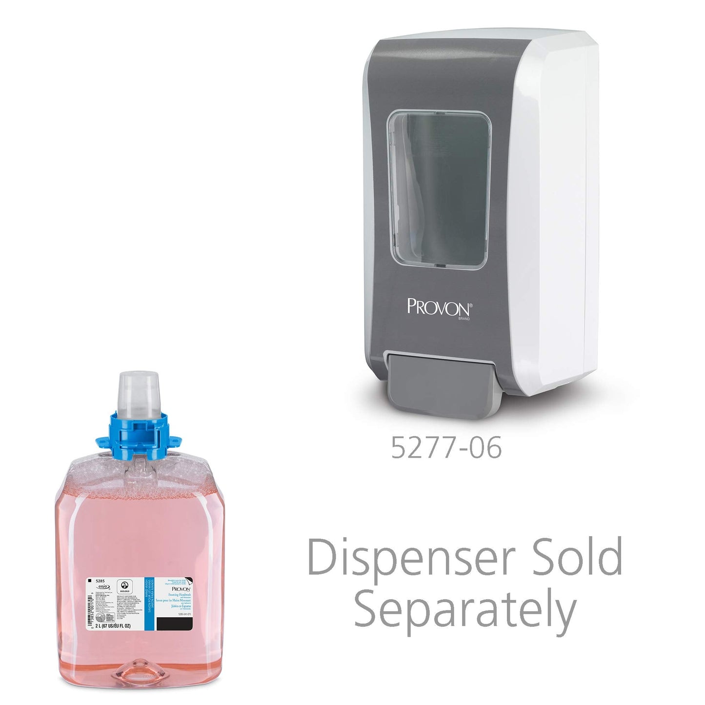 Foaming Handwash w/Moisturizers, Cranberry Scent, 2000 mL Refill, 2/Carton Beauty & Personal Care Provon