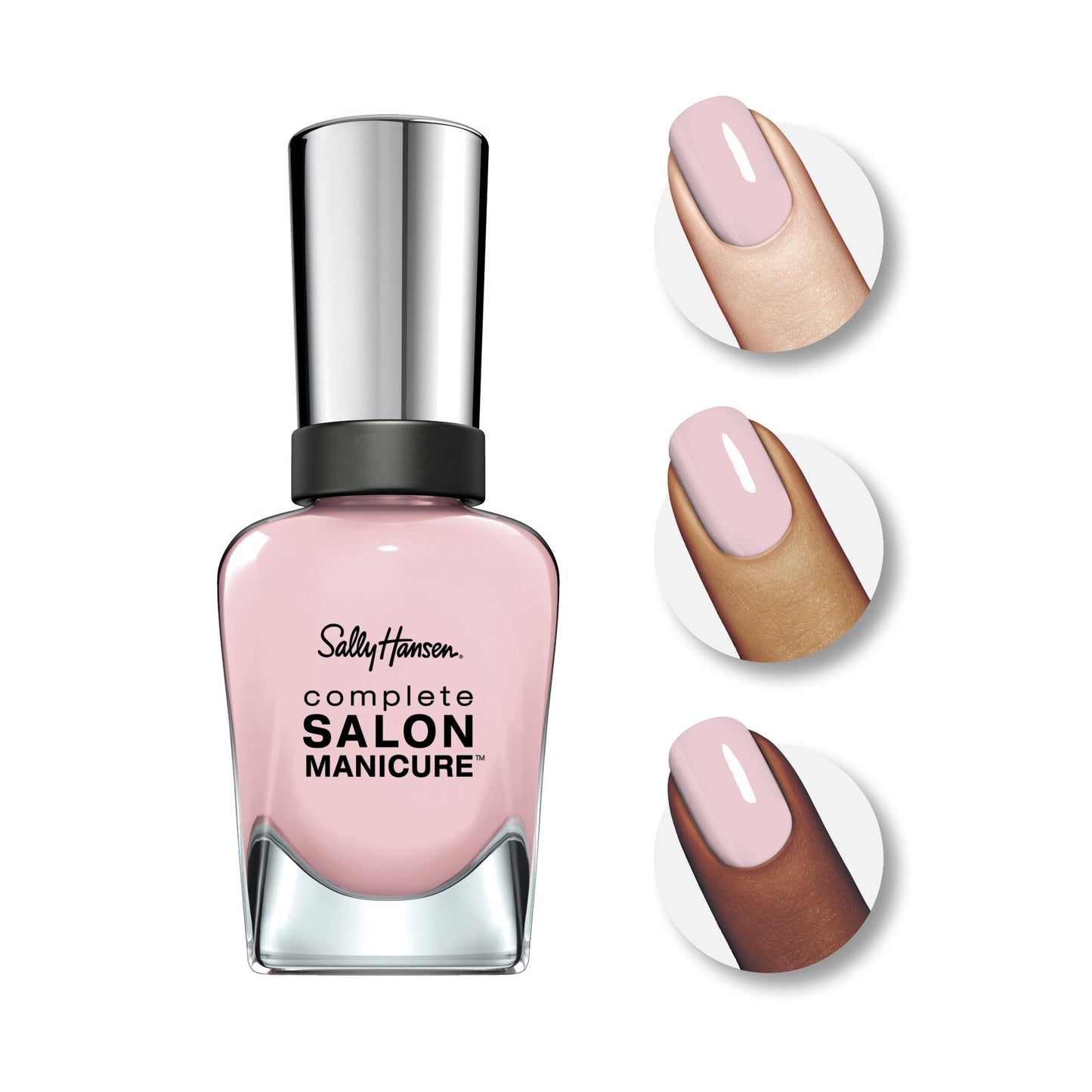 Sally Hansen Complete Salon Manicure - 182 Blush Against The World Nail Polish Women 0.5 oz Beauty & Personal Care Sally Hansen