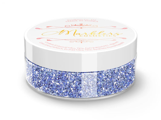 MARBLERS Twinkle Face & Body Glitter [ICY Blue] 0.18oz (5g) | Fine | Non-Toxic | Vegan | Cruelty-Free | Festival, Rave & Party Makeup | Eye, Hair Beauty & Personal Care MARBLERS