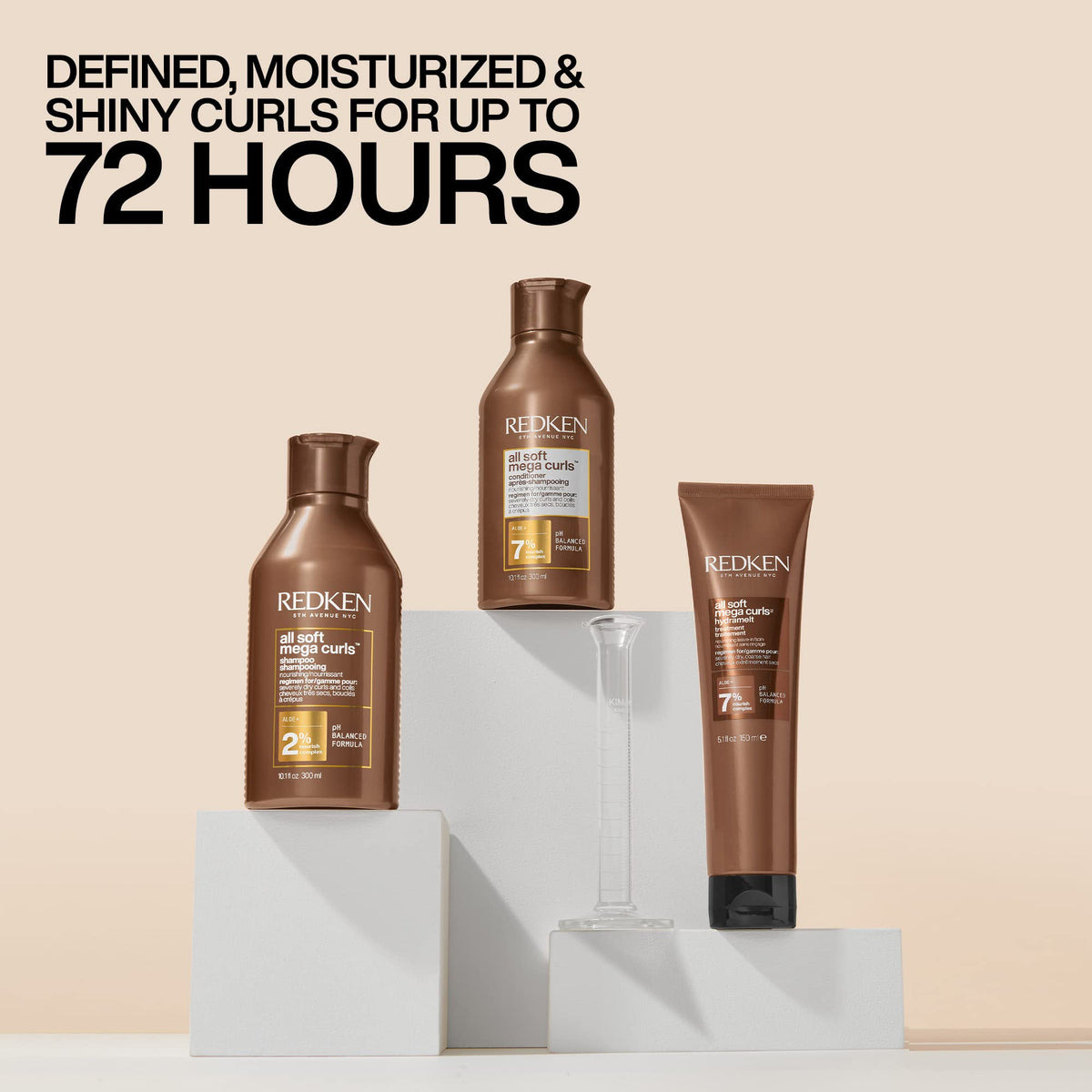 Redken All Soft Mega Curls Conditioner - For Curly Hair, 33.8 Fl Oz