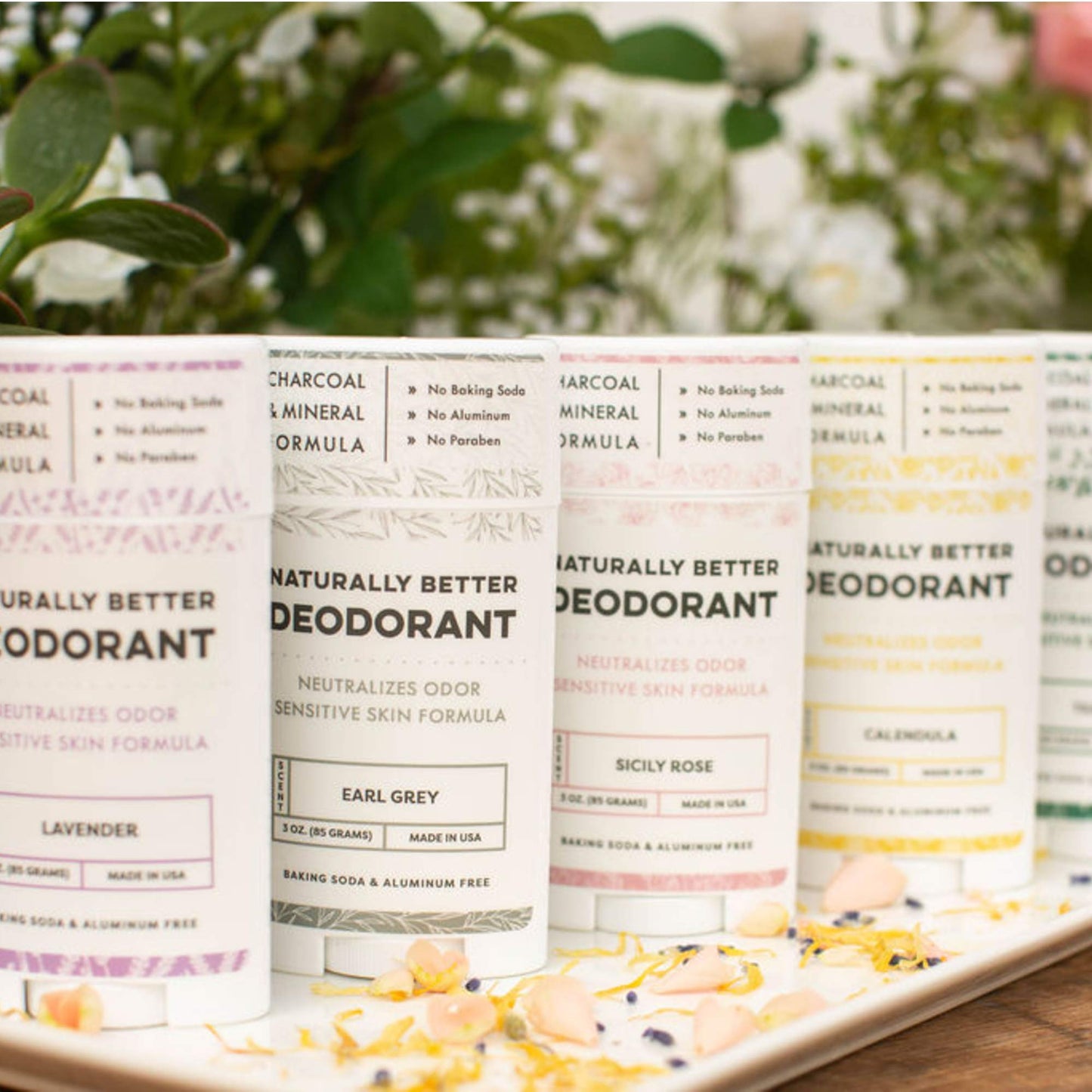 Lavender Naturally Better Deodorant - Sensitive Skin Formula, Aluminum-Free, Baking Soda-Free, All-Natural, Magnesium & Activated Charcoal Beauty and Personal Care NATURE'S APOTHECARY