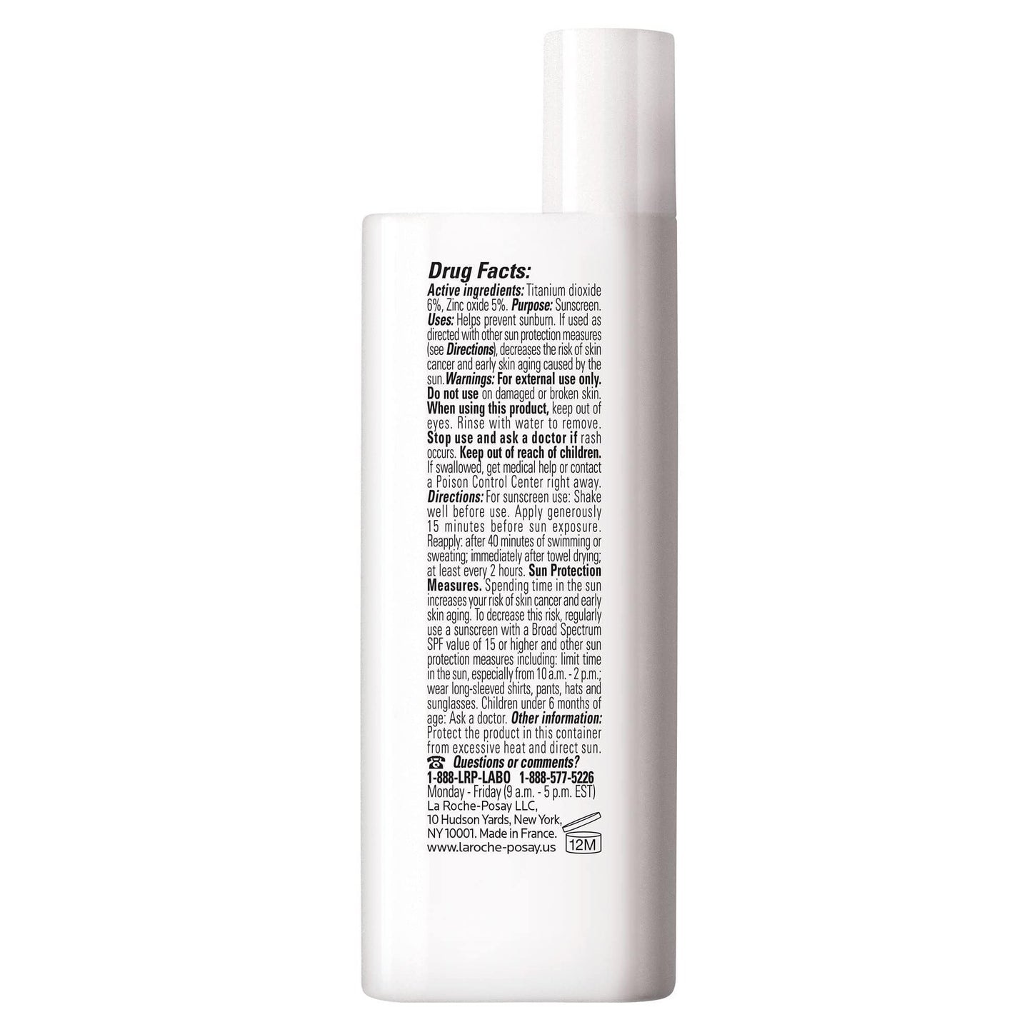 La Roche-Posay Anthelios Mineral Face Sunscreen SPF 50 – Ultra-Light Zinc Oxide Sunblock, Oil-Free Daily UV Protection for Sensitive Skin Beauty & Personal Care La Roche-Posay