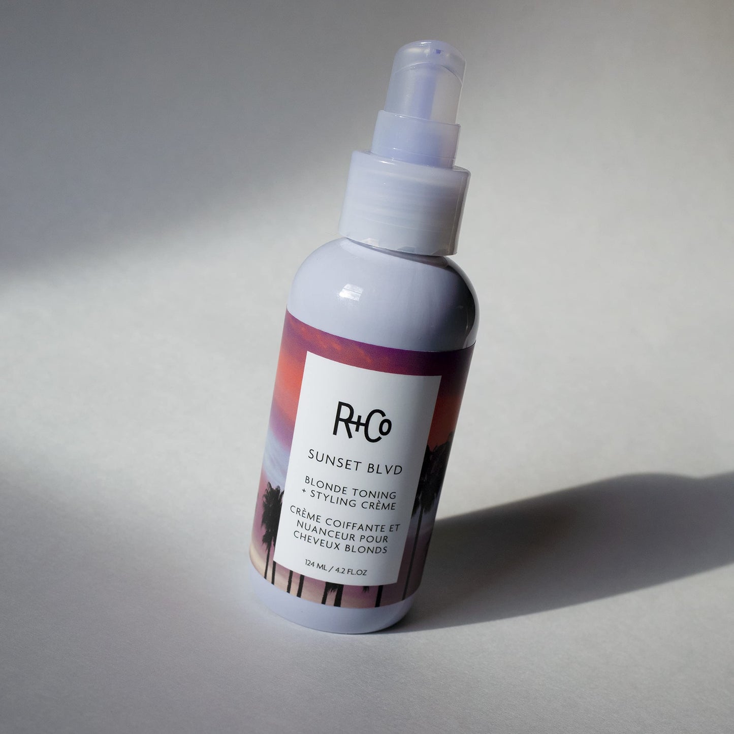 R+Co Sunset Blvd Blonde Toning Styling Crème | Toning + Hydrated Styling Crème For Blonde and Gray Hair | Vegan + Cruelty-Free | 4.2 Oz Beauty & Personal Care R+Co