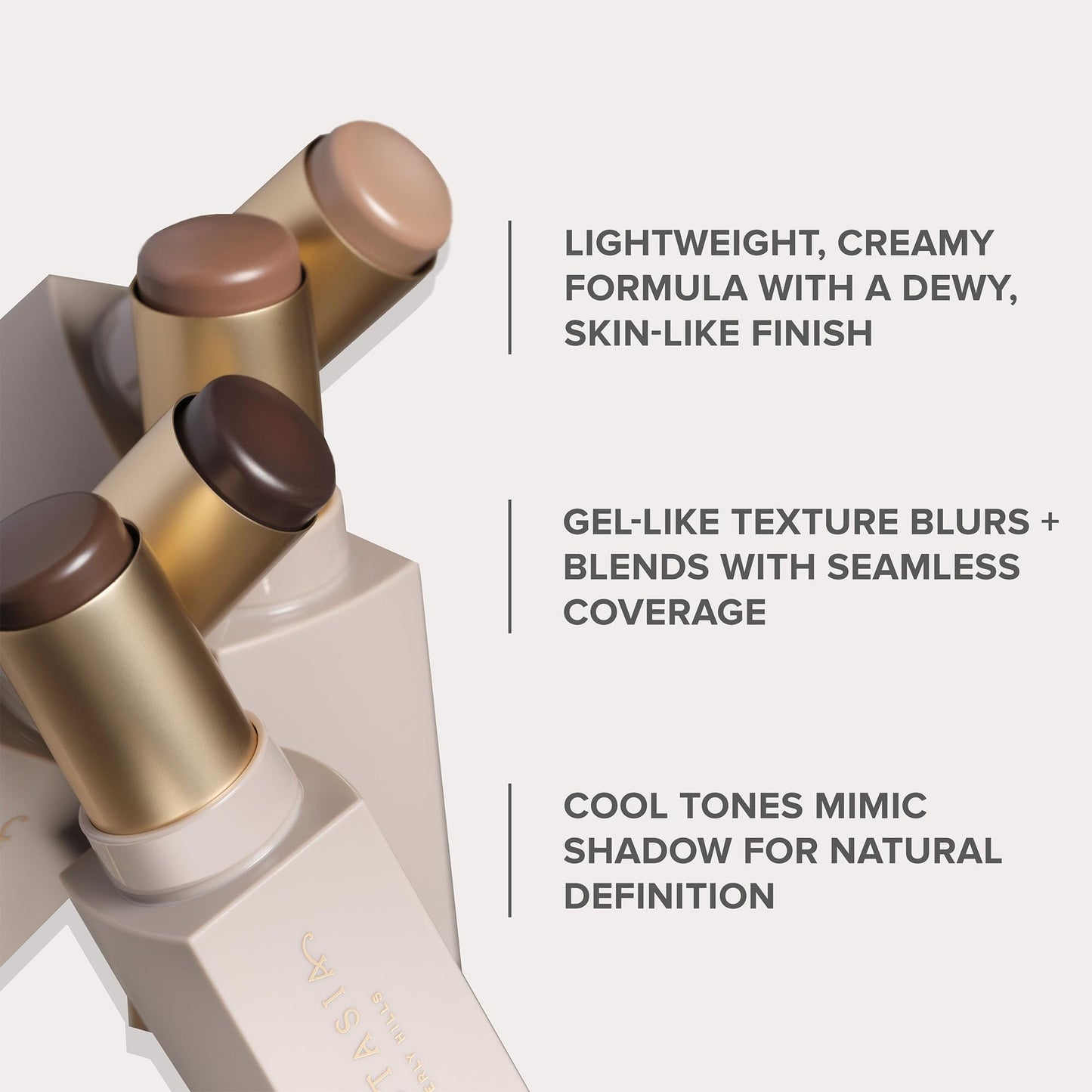Anastasia Beverly Hills Smooth Blur Contour Stick - High-Pigment Weightless Cream Bronzer Stick for Seamless Contouring & Instant Definition Beauty & Personal Care Anastasia Beverly Hills
