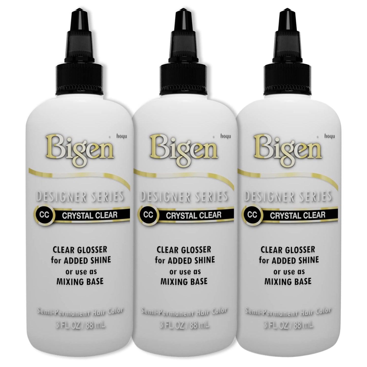 Bigen CC Crystal Clear Designer Series Semi-Permanent Hair Color (pack of 3) Beauty & Personal Care Bigen