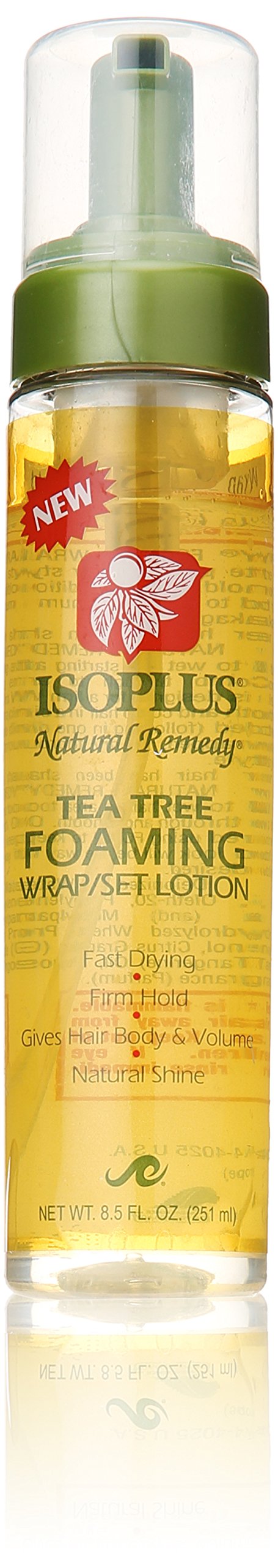 Isoplus Natural Remedy Tea Tree Foaming Wrap/set Lotion 8.5 Oz Beauty & Personal Care Isoplus