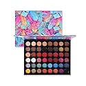 ONLYBETTER Eyeshadow Palette Glitter 48 Colors Bright Colorful Shimmer Eye Shadow Makeup Palette High Pigmented Metallic Color Eye Shadow Powder Easy Beauty & Personal Care ONLYBETTER