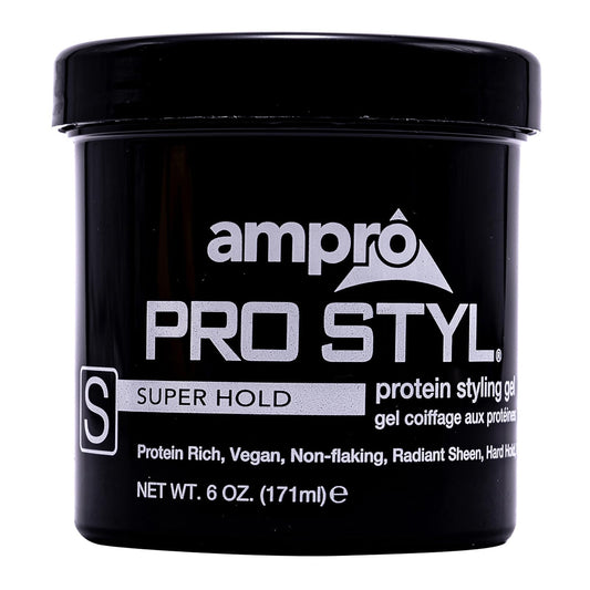 AmPro Pro Styl Styling Gel - Protects and Strengthens Your Strands - Non-Flaking, Alcohol Free, Vegan Formula - Flexible, Touchable Hold for All Hair Beauty & Personal Care AmPro