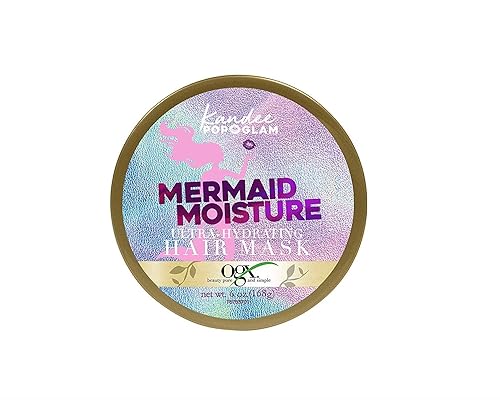 OGX Kandee Johnson Collection Mermaid Moisture Deep Conditioning Hair Mask for Color-Treated Hair, Sulfate-Free Surfactants Moisturizing Treatment Beauty & Personal Care OGX