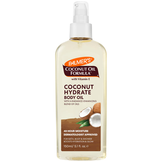 Palmer's Coconut Oil Formula Body Oil, Body Moisturizer with Green Coffee Extract, Bath Oil for Dry Skin, 5.1 Ounces (Spray Cap) Beauty & Personal Care Palmer's