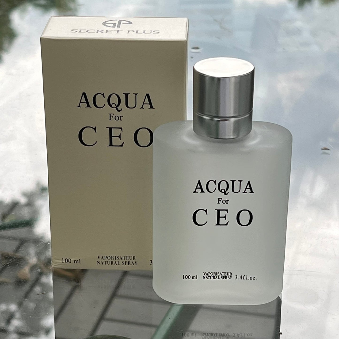 ACQUA for CEO by Secret Plus - Eau De Toilette Men's Daywear Cologne 3.4 Fl Oz - Aromatic Marine Nuances Beauty & Personal Care Secret Plus