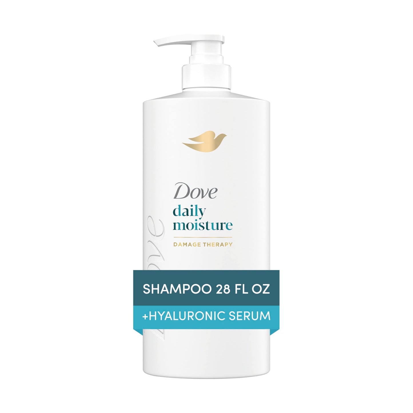 Dove Damage Therapy Shampoo Daily Moisture for Dry Hair with Bio-Protein Care Technology and Hyaluronic Serum 28 Fl Oz Beauty & Personal Care Dove