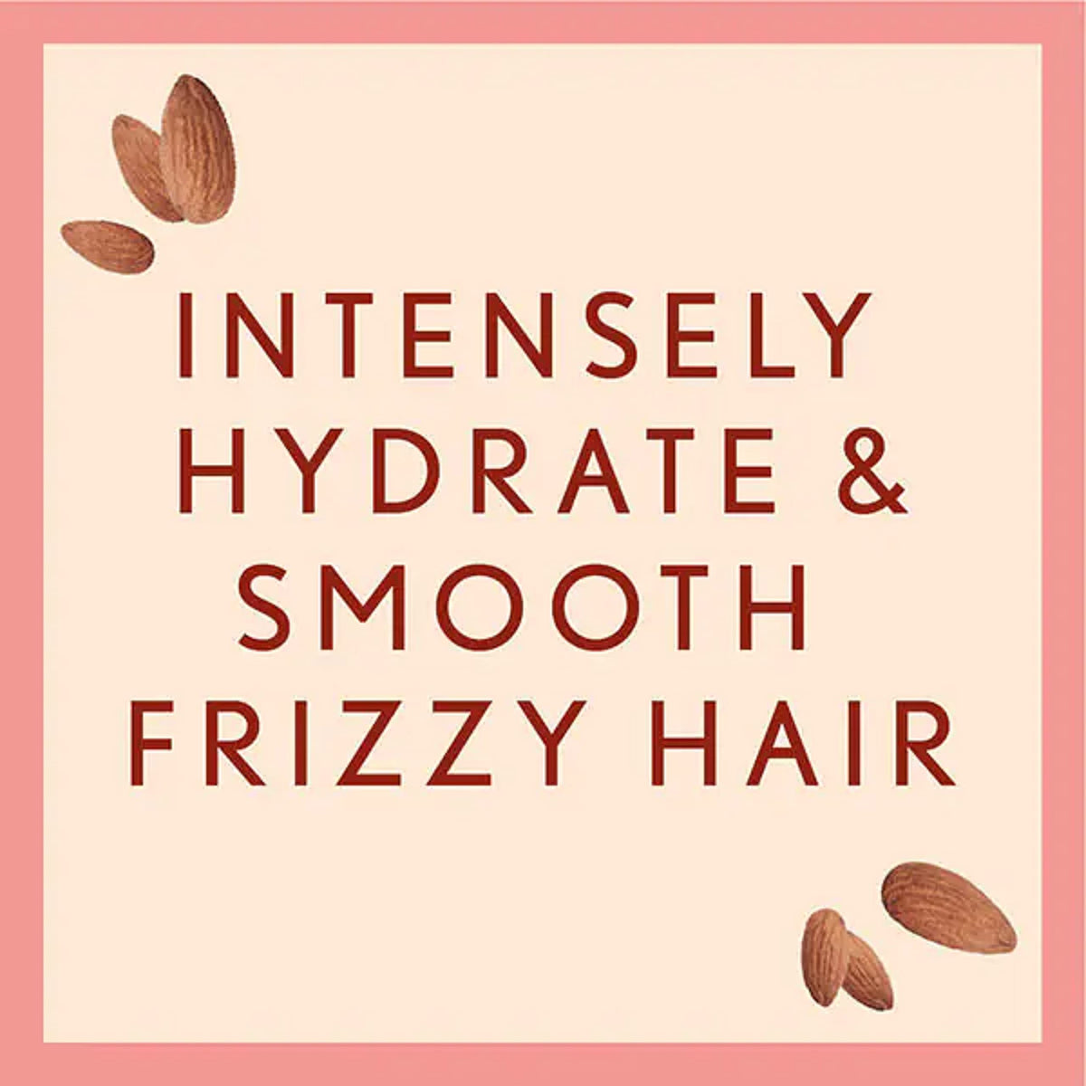 Almond Oil Blend Sulfate-Free Conditioner with Avocado Oil for Intense Hydration, Deep Moisturizing Conditioner for Thick, Curly, Frizzy or Coarse