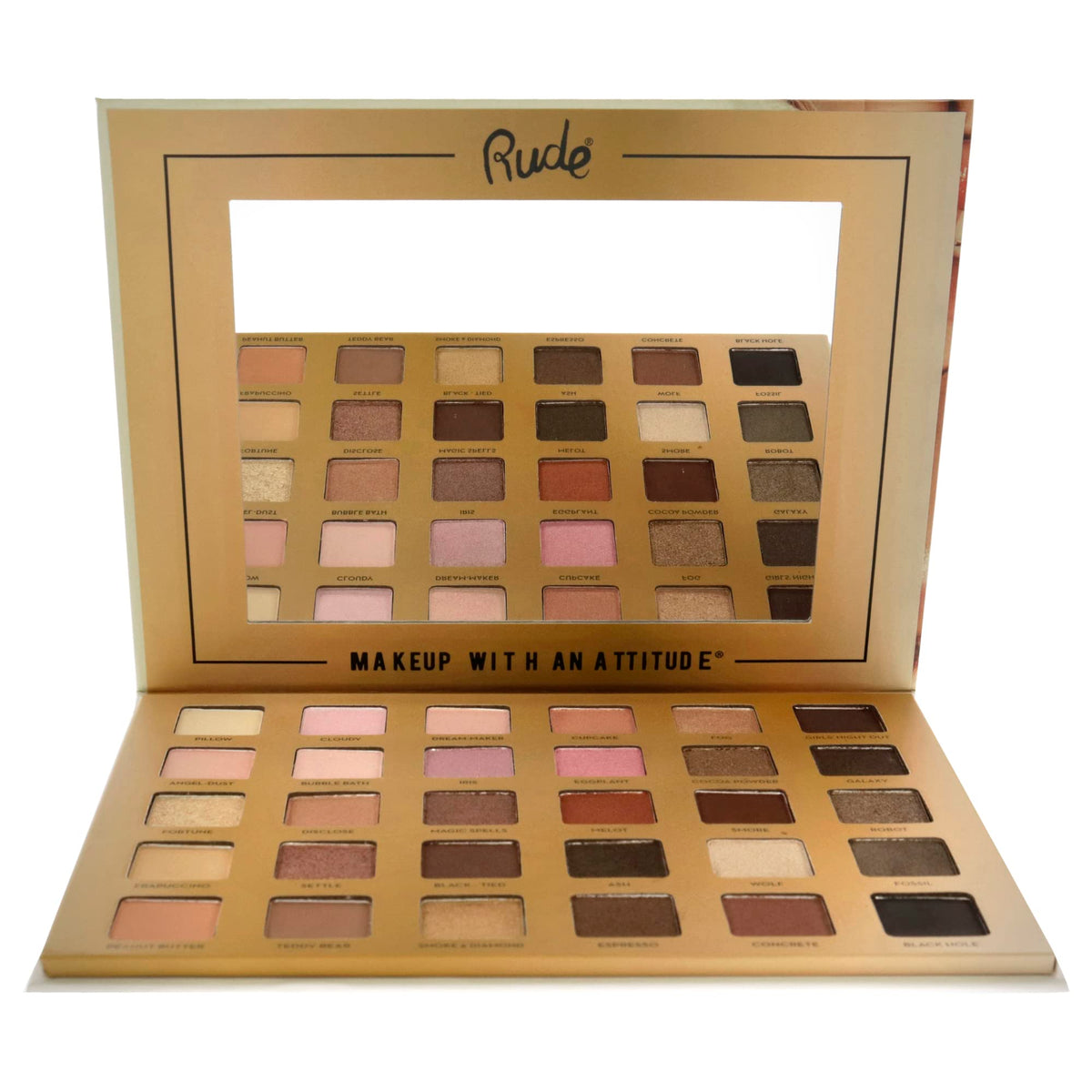 Rude Cosmetics Au Naturel 30 Eyeshadow Palette Eye Shadow Women 1.05 oz Beauty & Personal Care RUDE