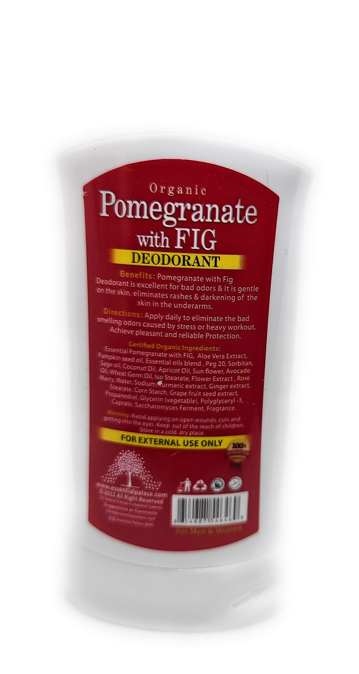 ORGANIC POMEGRANATE WITH FIG Beauty and Personal Care Essential Palace
