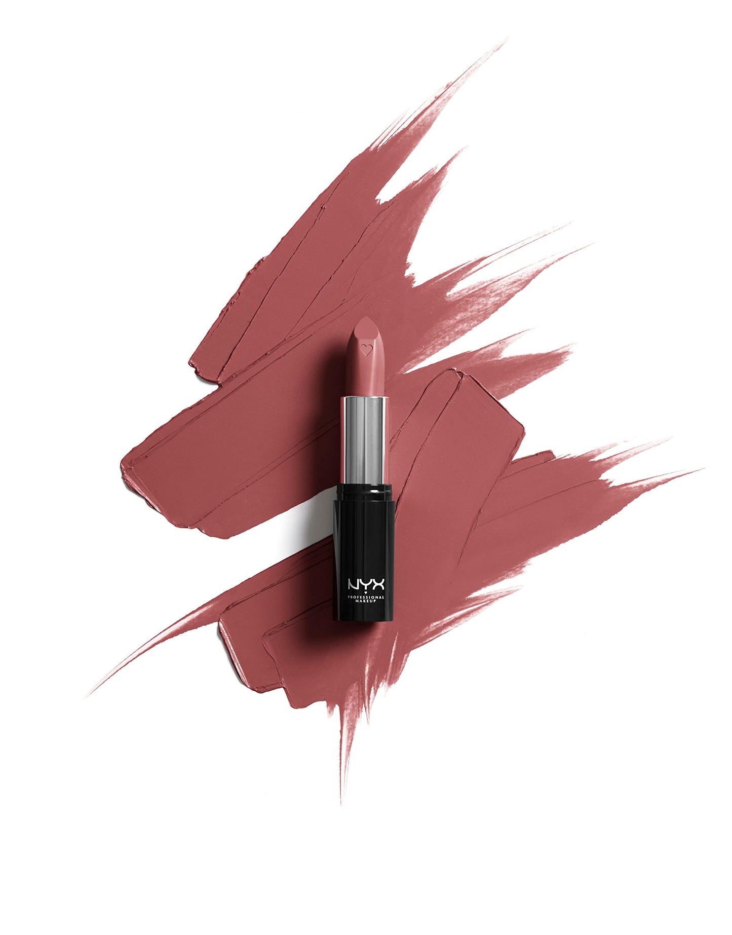 NYX PROFESSIONAL MAKEUP Shout Loud Satin Lipstick, Infused With Shea Butter - Chic (Rosey Nude) Beauty & Personal Care NYX PROFESSIONAL MAKEUP