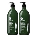 Luseta Tea Tree & Argan Oil Detangling Shampoo & Conditioner Set, 2 x 33.8 Oz Beauty & Personal Care L LUSETA