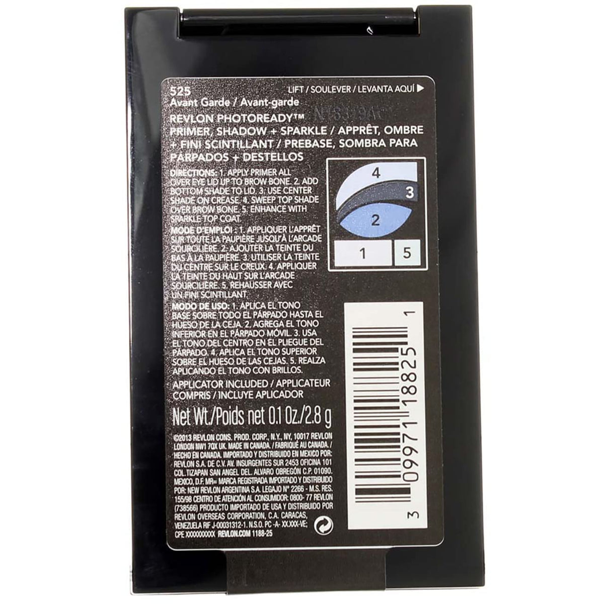 Revlon PhotoReady Avant Garde Primer Plus Shadow -- 2 per case. Beauty & Personal Care REVLON
