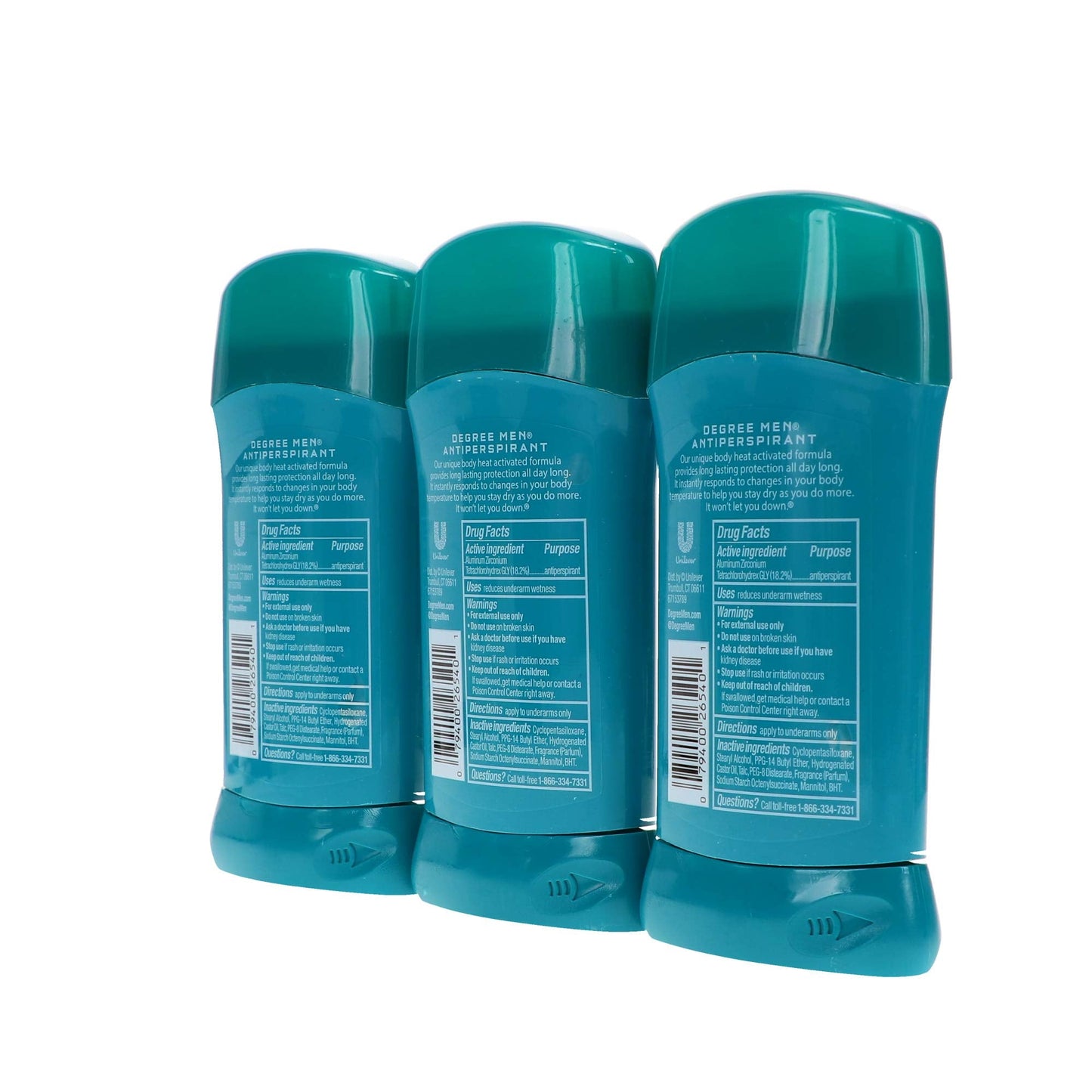 Degree Deodorant 2.7 Ounce Mens Cool Rush (3 Pack) (Packaging may vary) Beauty and Personal Care Degree