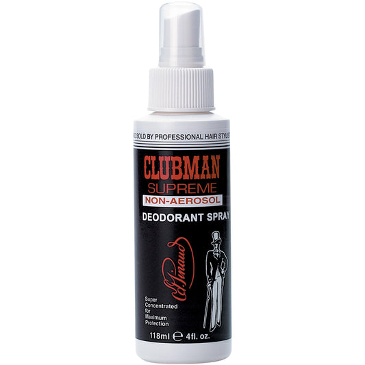 Clubman Supreme Non-Aerosol Whole Body Deodorant Spray, Classic, 4 fl oz Beauty and Personal Care Clubman
