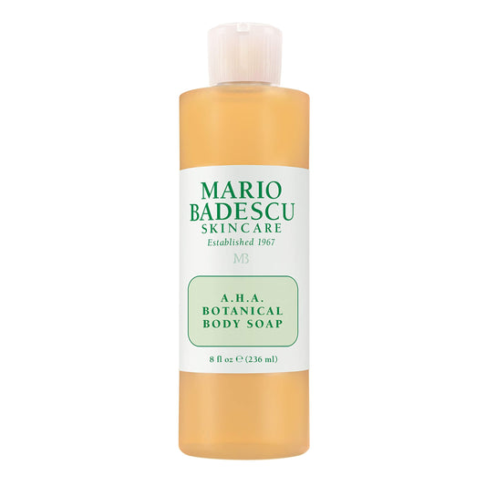 Mario Badescu AHA Botanical Body Wash Moisturizing, Clarifying and Gentle Exfoliating Wash for Brighter, Softer and Smoother Skin, Body Soap Infused Beauty & Personal Care Mario Badescu