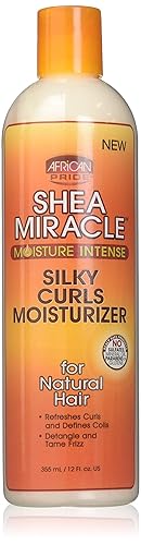 African Pride Shea Miracle Silky Curls Hair Moisturizer - Contains Shea & African Mango Butter, 12 Oz Beauty & Personal Care African Pride